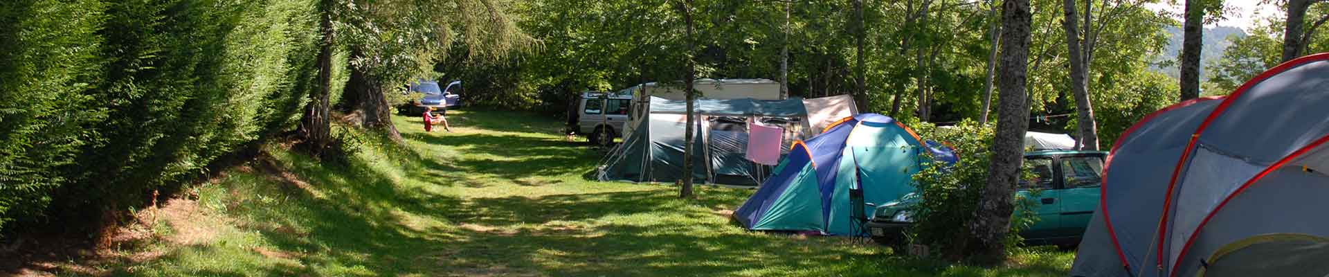 emplacement de camping Auvergne